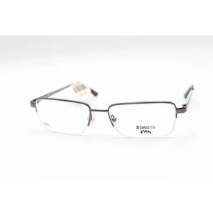 NEW TECHNOLITE men's tlf7001 rectangle eyeglasses in gunmetal